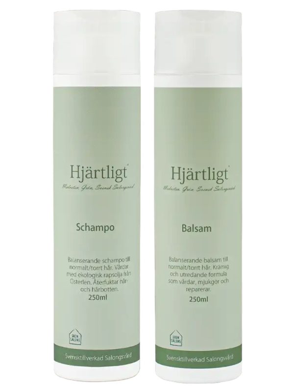 Hjärtligt shampoo+balsam KAMPANJ 299kr! - Bild 1